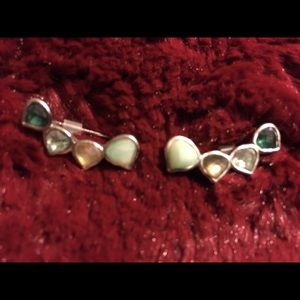 Chloe and Isabel ear climbers